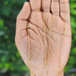 Elegant Gold Beads Chain Anklet