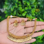 Traditional Antique Lakshmi Coin Necklace
