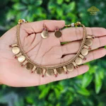 Traditional Antique Lakshmi Coin Necklace