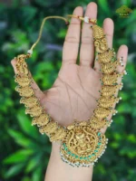 Traditional Antique Lakshmi Necklace - Image 2